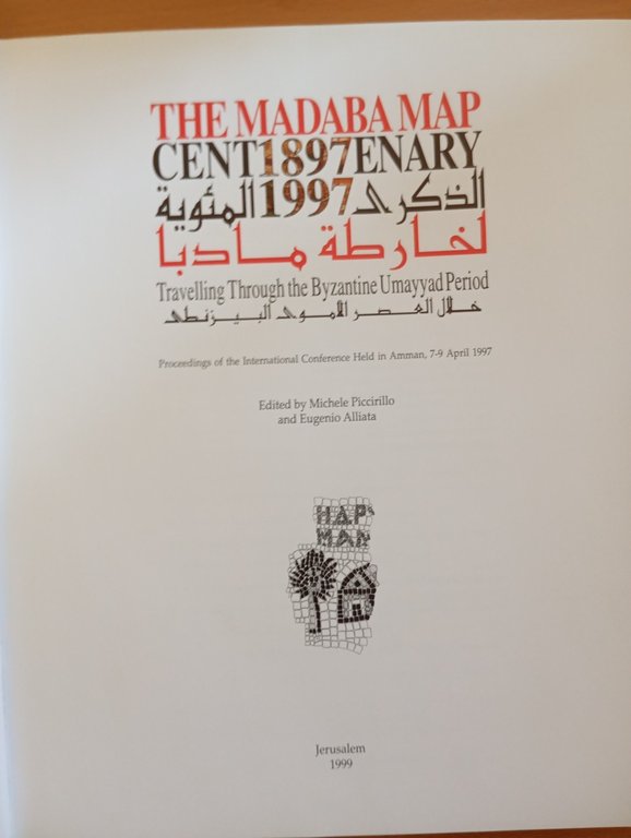 The Madaba Map Centenary 1897-1997, Piccirillo - Alliata, 1998 | Immagine Gallery 8