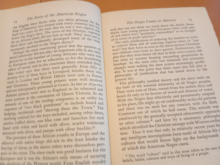 The story of american negro, Ina Corinne Brown, 1936