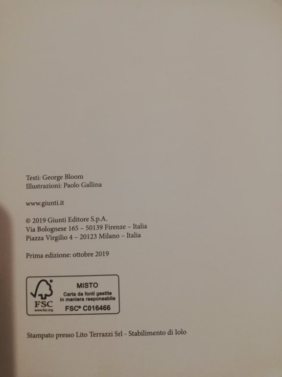 Tim Specter. Il club della paura, George Bloom, 2019, Giunti | Immagine Gallery 10