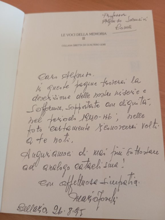 Tin Bota... I giorni della guerra, Bellaria Igea Marina, Mario …
