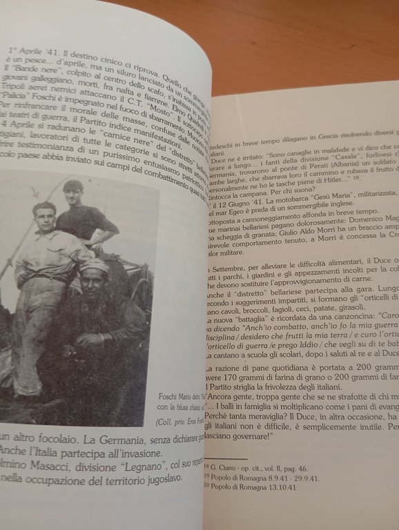 Tin Bota... I giorni della guerra, Bellaria Igea Marina, Mario …