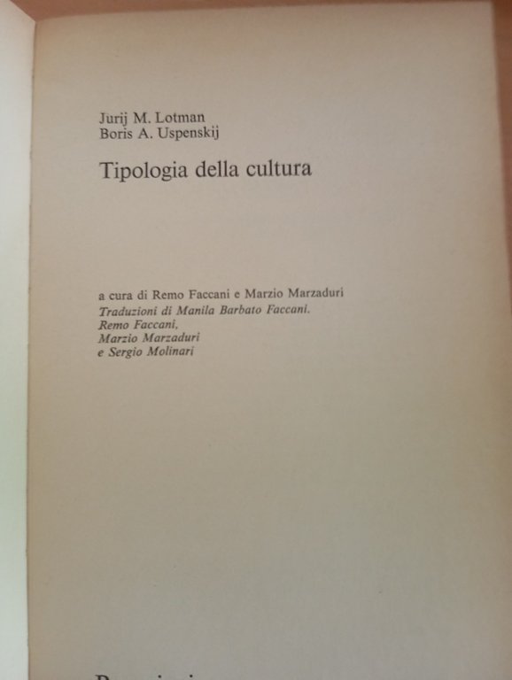 Tipologia della cultura, Ju. M. Lotman - B. A. Uspenskij, … | Immagine Gallery 6