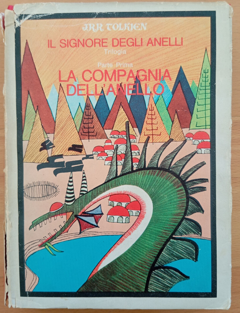 Tolkien signore anelli compagnia dell'anello Astrolabio 1967 mappa perfetta!