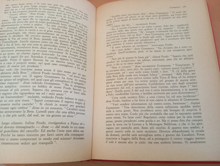 Tolkien signore anelli compagnia dell'anello Astrolabio 1967 mappa perfetta!
