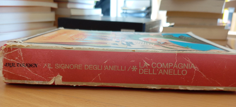 Tolkien signore anelli compagnia dell'anello Astrolabio 1967 mappa perfetta!