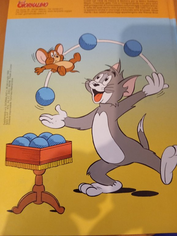 Tom & Jerry, Il giornalino, Rapiti dai marziani, Indiana Tom, …