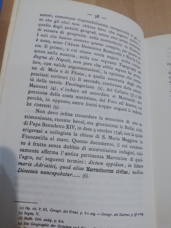 Topografia e corografia Marrucina, V. Zecca, Adelmo Polla, 1983