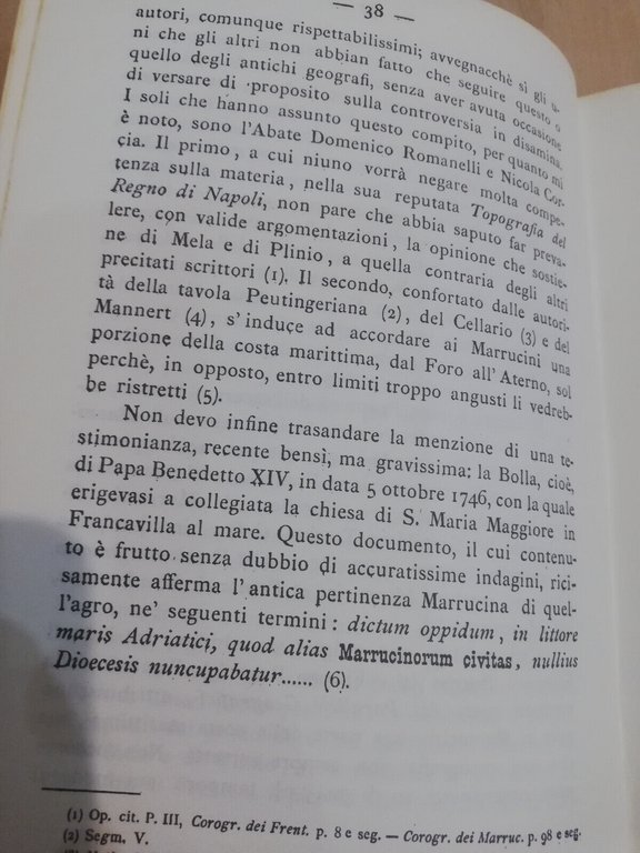 Topografia e corografia Marrucina, V. Zecca, Adelmo Polla, 1983