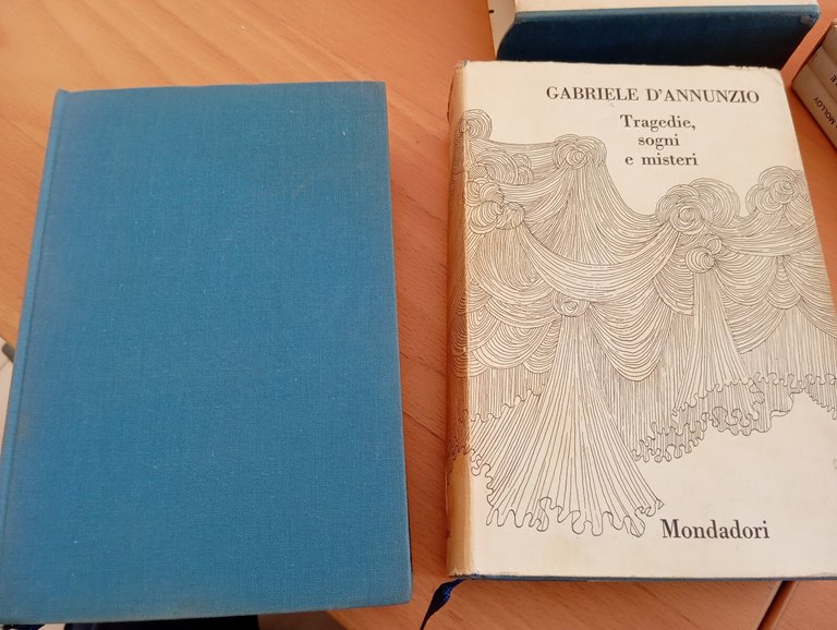 Tragedie, sogni e misteri, Gabriele D'Annunzio, Mondadori due volumi, 1966