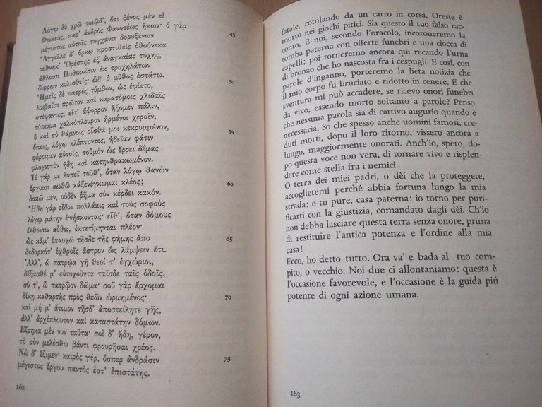 Tragici greci tradotti da Salvatore Quasimodo, Mondadori, 1963 | Immagine Gallery 10
