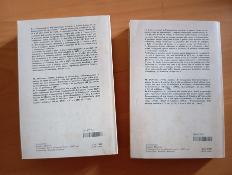 Trattato di estetica, 2 volumi, M. Dufrenne - D. Formaggio, … | Immagine Gallery 10