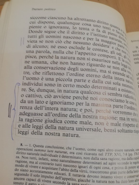 Trattato politico, Spinoza, Ludovico Chianese (a cura), Edizione del gallo, …