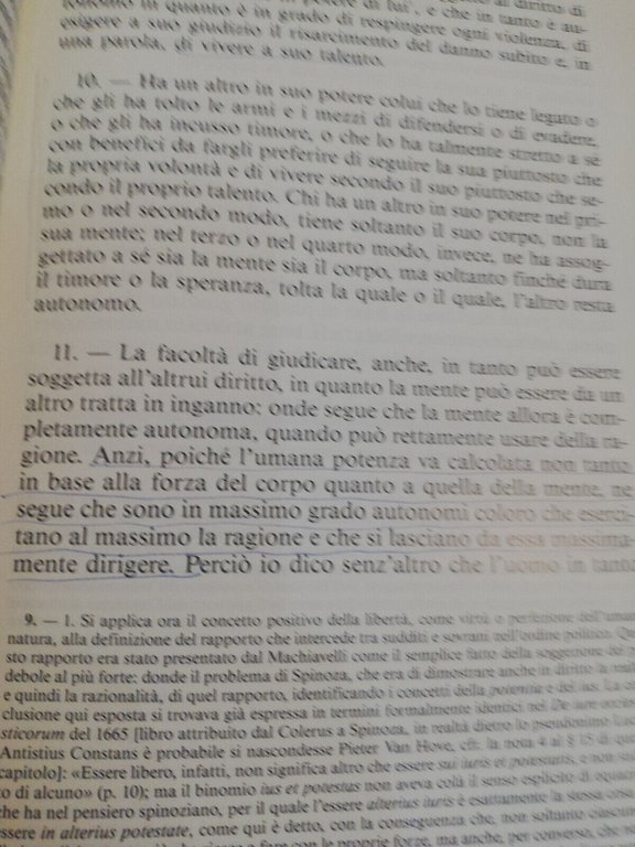 Trattato politico, Spinoza, Ludovico Chianese (a cura), Edizione del gallo, …