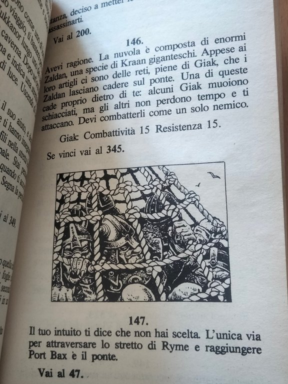 Traversata infernale, Dever - Chalk, LibroGame, 1985 | Immagine Gallery 8