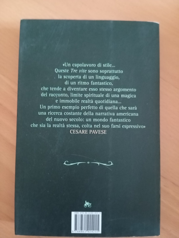 Tre vite, Gertrude Stein, Lit, 2014