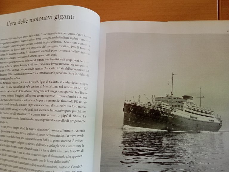 Trieste e le navi, una storia per immagini, I transatlantici, … | Immagine Gallery 7