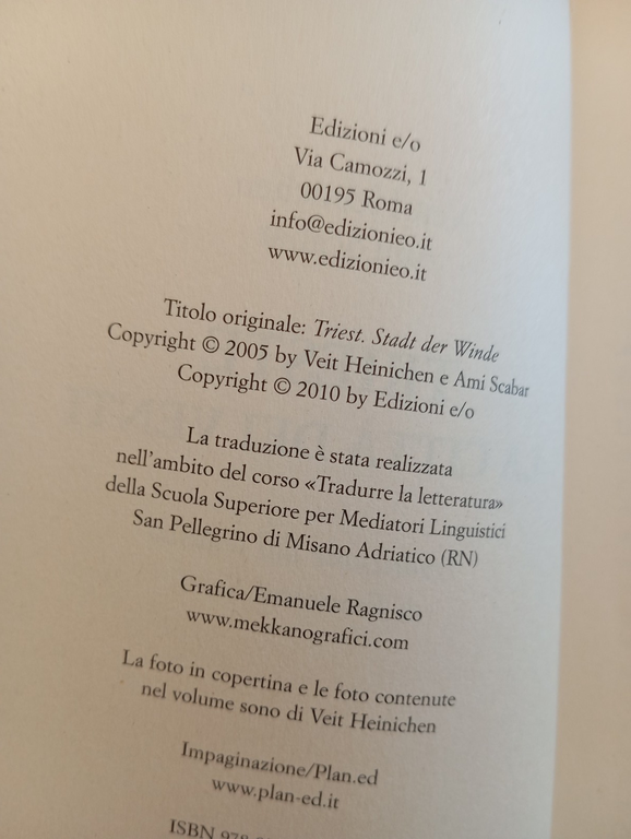 Trieste la città dei venti, V. Heinichen - A. Scabar, …