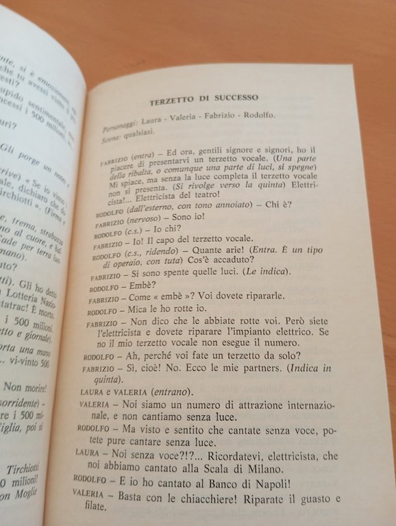 Facciamo teatro, Franco Roberto, Elle Di Ci, 1983