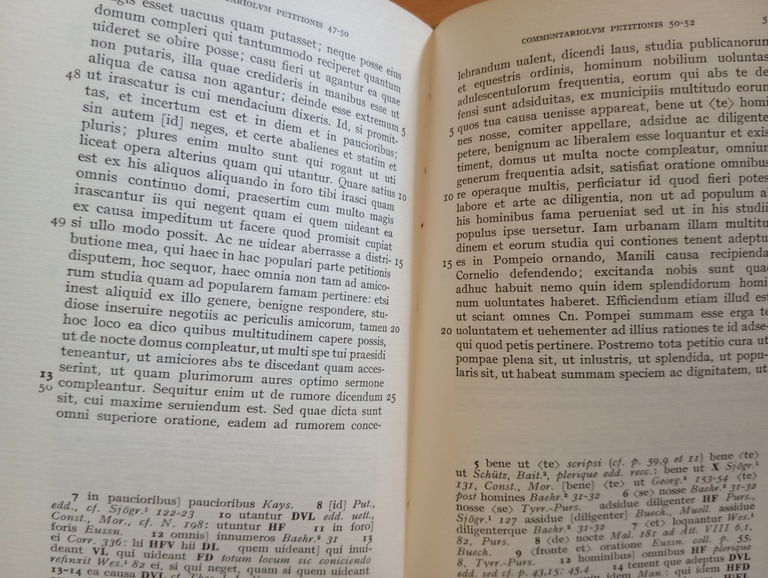 Tulli Ciceronis, Commentariolum Petitionis, Mondadori, 1972 | Immagine Gallery 8
