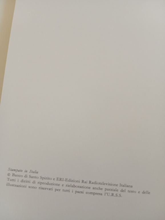 Tuscania, Joselita Raspi Serra, Banco di Santo Spirito, ERI