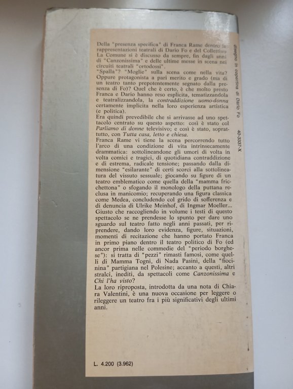 Tutta casa letto e chiesa, Dario Fo - Franca Rame, …