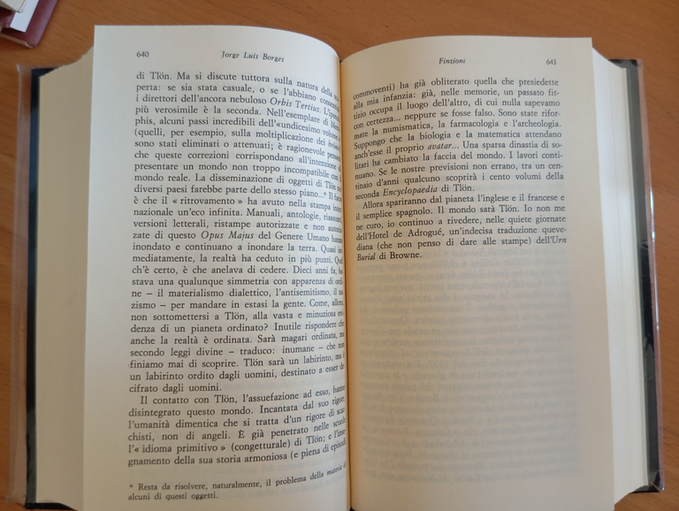 Tutte le opere, Volume 1, J. L. Borges, Mondadori Meridiani, … | Immagine Gallery 13