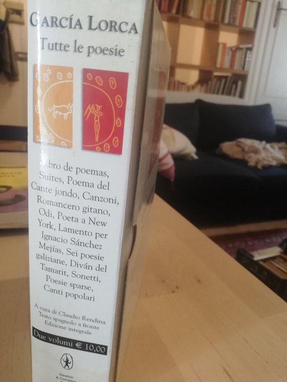 Tutte le poesie, Garcia Lorca, 2 volumi, Newton Compton, 1993