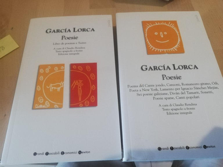 Tutte le poesie, Garcia Lorca, 2 volumi, Newton Compton, 1993