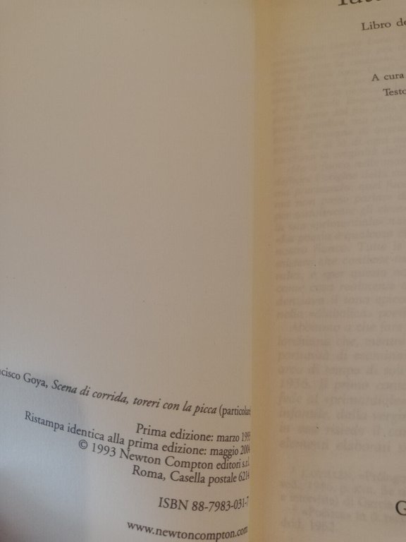 Tutte le poesie, Garcia Lorca, 2 volumi, Newton Compton, 1993