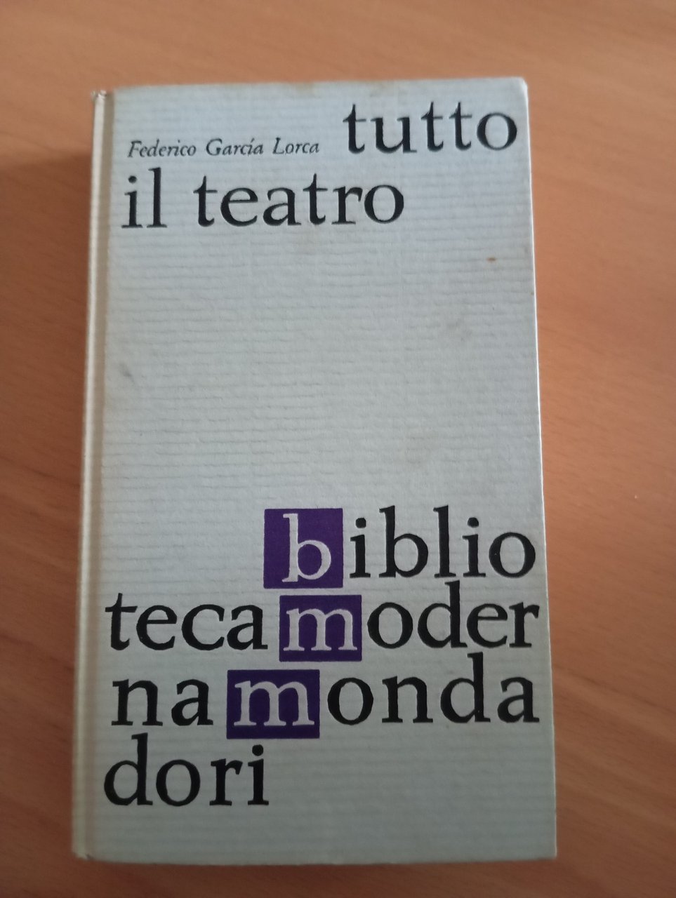 Tutto il teatro, F. Garcia Lorca, BMM Mondadori, 1962
