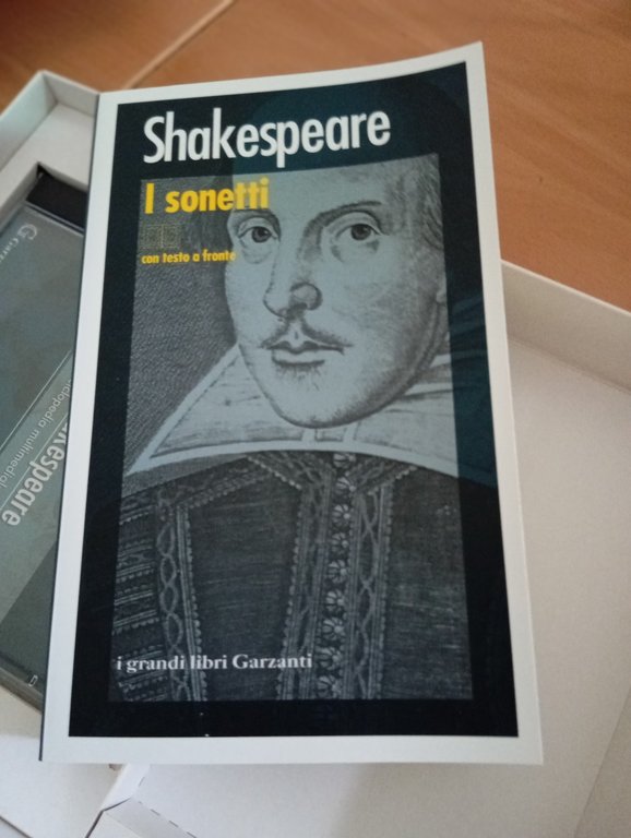 Tutto il teatro William Shakespeare, CD rom, enciclopedia multimediale, sonetti