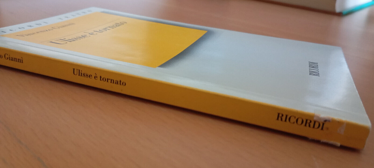 Ulisse è tornato, Vincenzo Giannì, Ricordi teatro, 1996