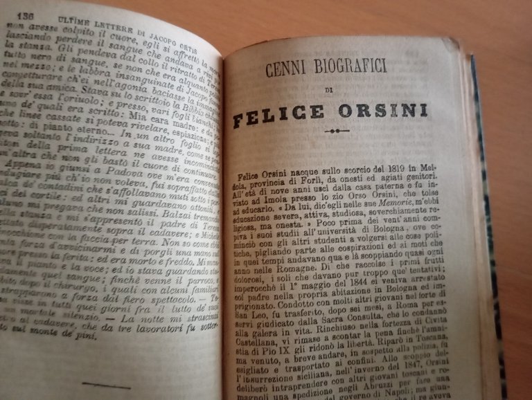 Ultime lettere di Jacopo Ortis, Ugo Foscolo, + Poesie Leopardi, …