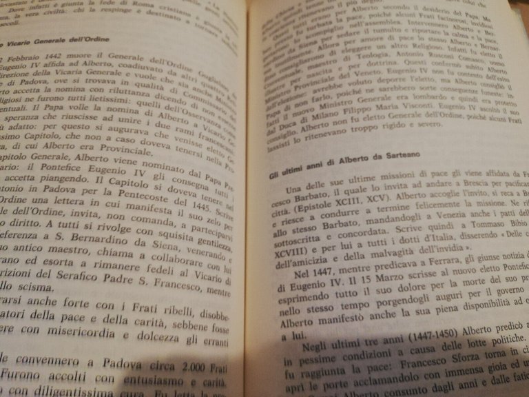 Umanesimo e francescanesimo nel Quattrocento, Alfonzo Porzi, 1975