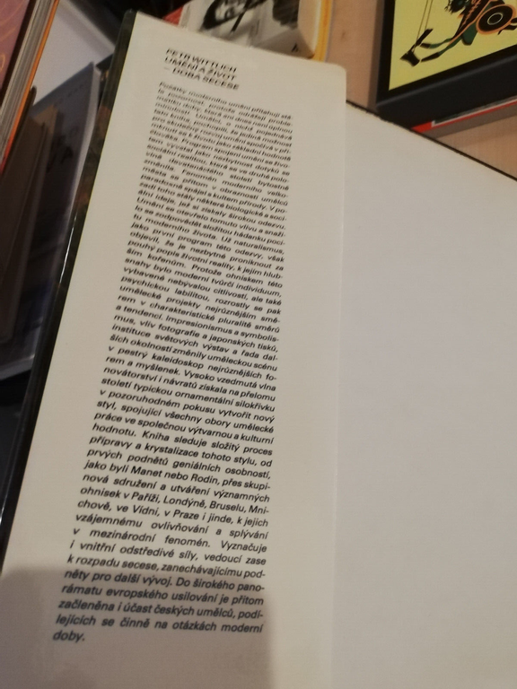Umeni a Zivot Doba Secese, Petr Wittlich, 1986, ARTIA