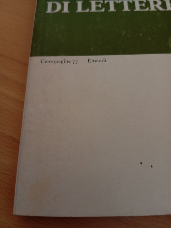 Un anno di lettere, Algernon Charles Swinburne, Einaudi, 1983