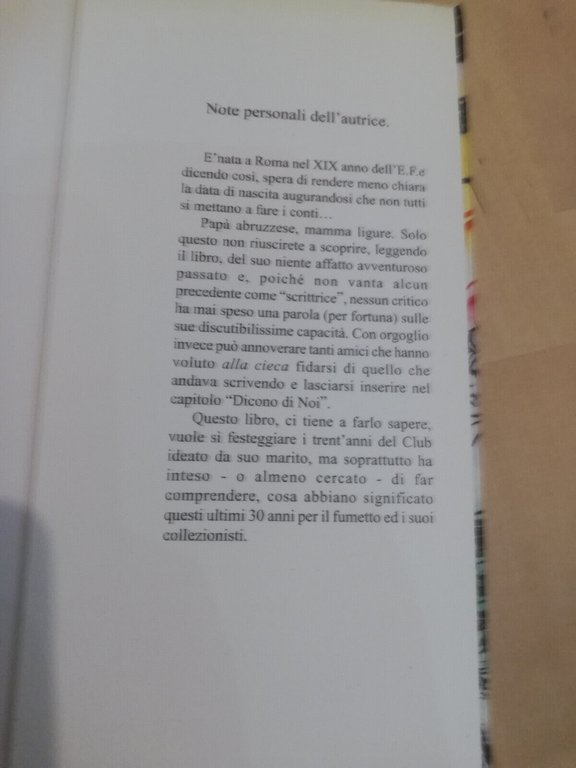 Un'avventura lunga trent'anni, Gabriella Calista, Club anni trenta, 1997