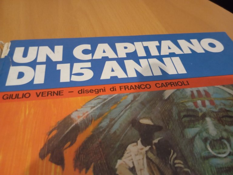 Un capitano di 15 anni, Famiglia Cristiana, 1975, a fumetti …