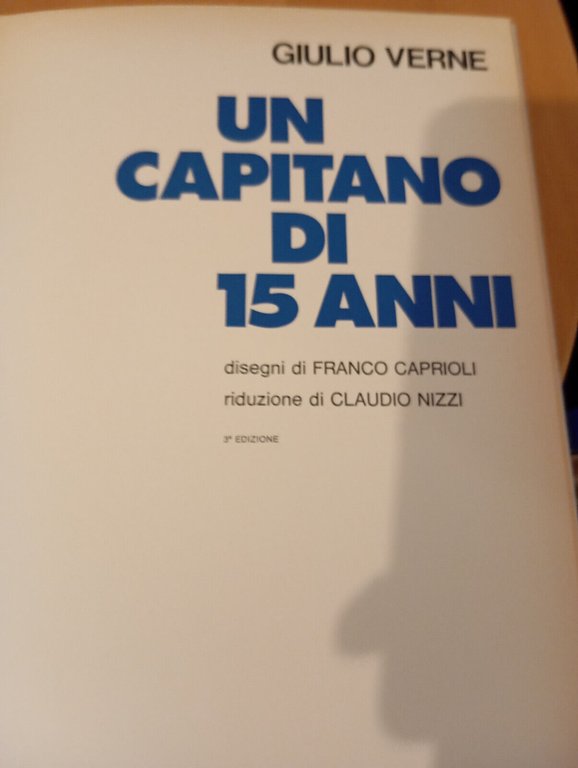 Un capitano di 15 anni, Famiglia Cristiana, 1975, a fumetti …