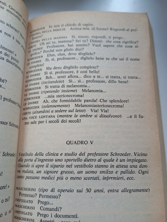 Un caso clinico e altre commedie in un atto, Dino …