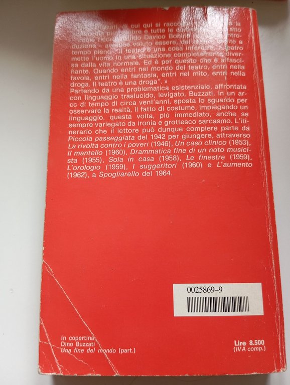 Un caso clinico e altre commedie in un atto, Dino …