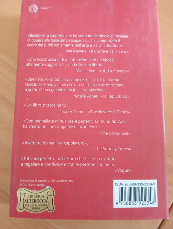 Un'eredità di avorio e ambra, Edmund De Waal, Bollati Boringhieri, …