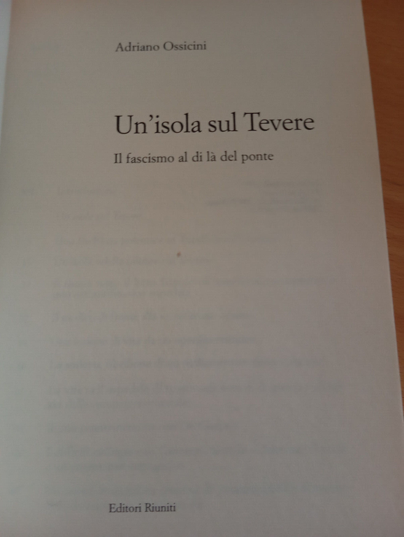 Un'isola sul Tevere. Il fascismo al di là del ponte, … | Immagine Gallery 10