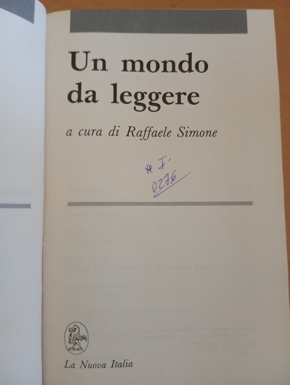 Un mondo da leggere, Raffaele Simone (a cura), La nuova … | Immagine Gallery 4