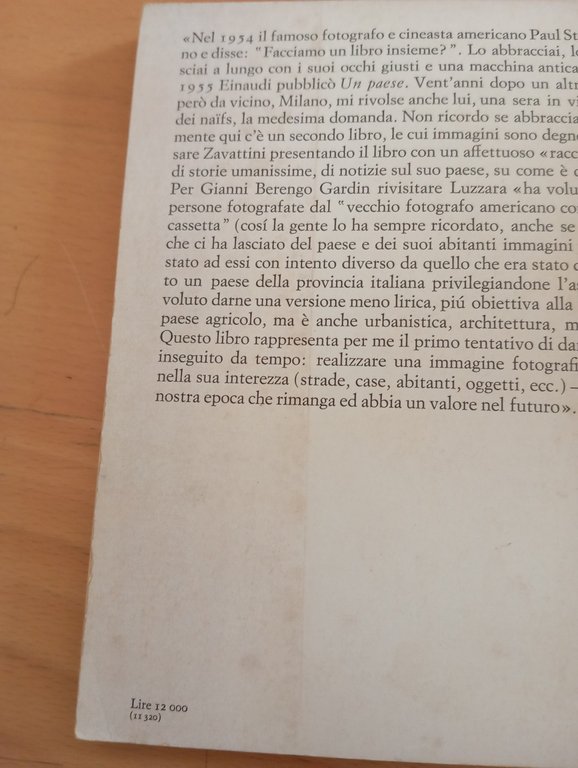 Un paese vent'anni dopo, Cesare zavattini, Gianni Berengo Gardin, Einaudi, … | Immagine Gallery 5