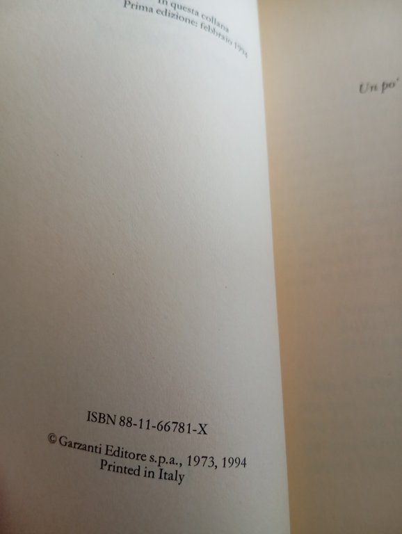 Un po' di febbre, Sandro Penna, Garzanti, 1994 | Immagine Gallery 6