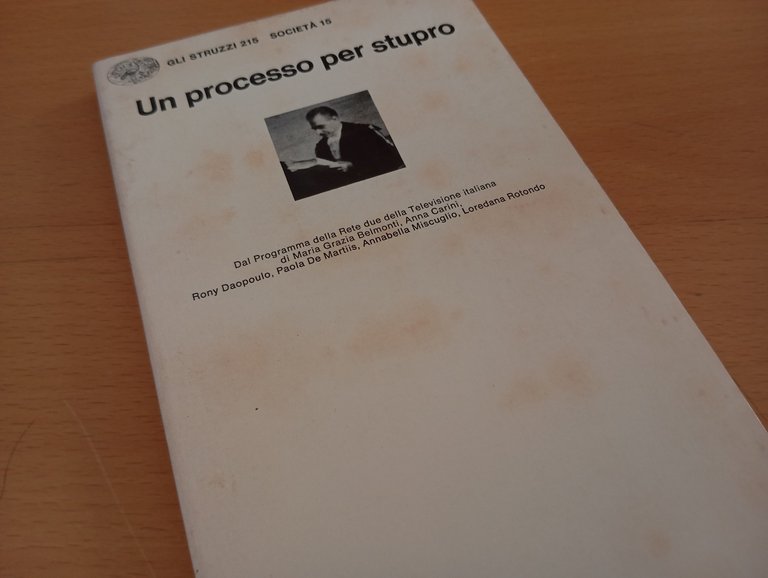 Un processo per stupro, Einaudi 1980, Franca Ongaro Basaglia, Gli … | Immagine Gallery 2