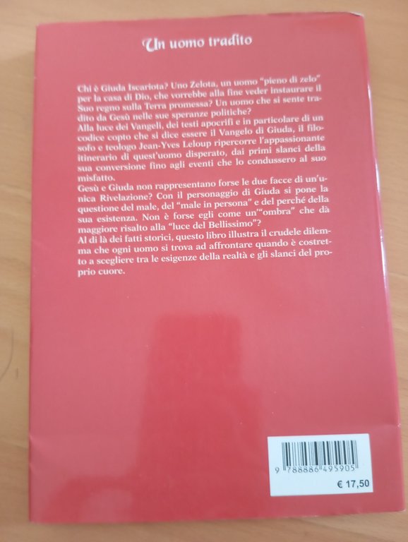 Un uomo tradito. Il romanzo di Giuda, Jean-Yves Leloup, Arkeios, …