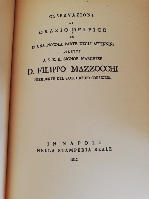 Una salita al Gran Sasso d'Italia nel 1794, Orazio Delfico, …