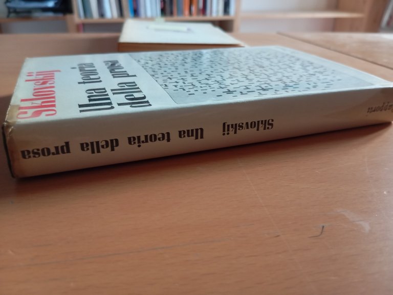 Una teoria della prosa, Viktor Sklovskij, De Donato, 1966